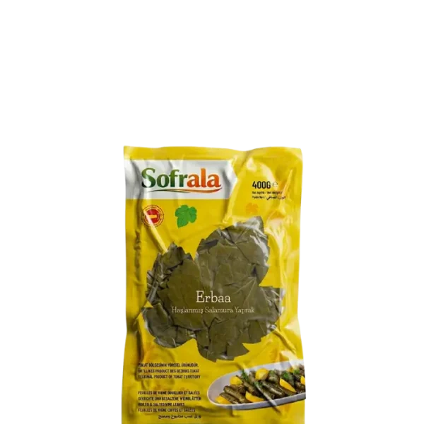 400g Vakum Salamura Tokat Yaprağı - 2026 Mahsulü, İnce Damarlı Tokat Erbaa Yaprağı